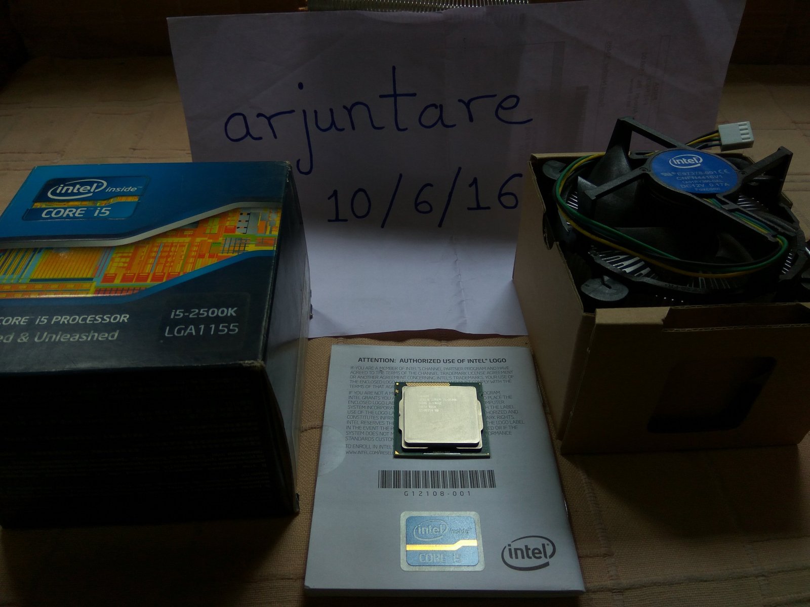 Fs Processor Sold Intel Core I5 2500k Processor Intel Dz75ml 45k Motherboard Techenclave Indian Technology Community