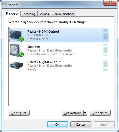 Shops realtek ati hdmi audio driver