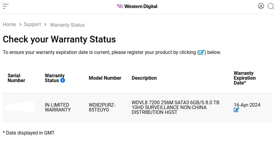 WD Purple 8TB Warranty Check 2nd Jan 2023 Masked.jpg