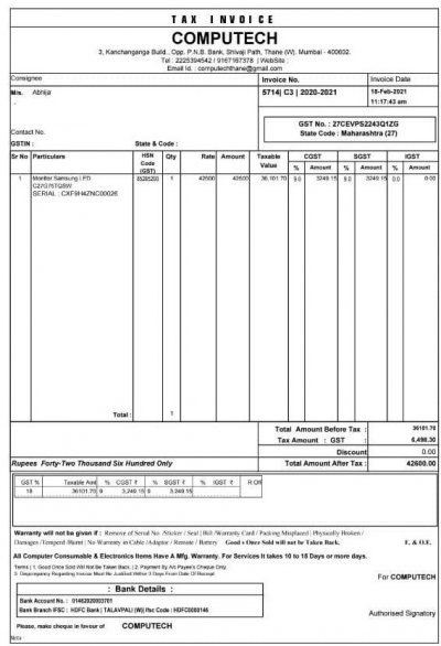 odyssey g7 invoice.jpg