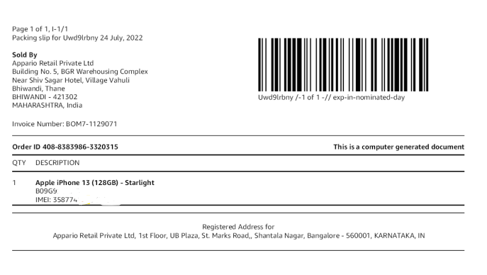 iPhone 13 128 Invoice.png