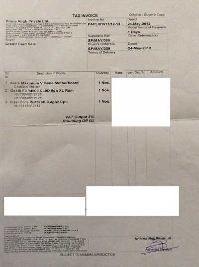 ASUS MB and Intel i5-3570k Invoice.JPG