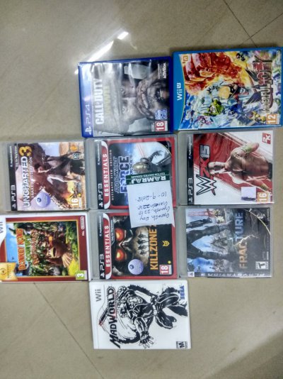 FS: Games - Ps3, Wii. Wii U, COD WW2 Ps4 Game