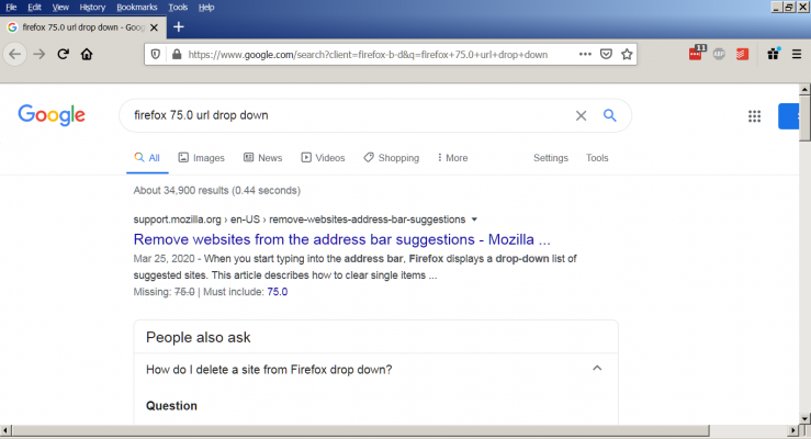 FIREFOX 75.0 64 bit url drop down gone.png
