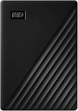 Western Digital WD 4TB My Passport Portable External Hard Drive, Black - with Automatic Backup, 256Bit AES Hardware Encryp...