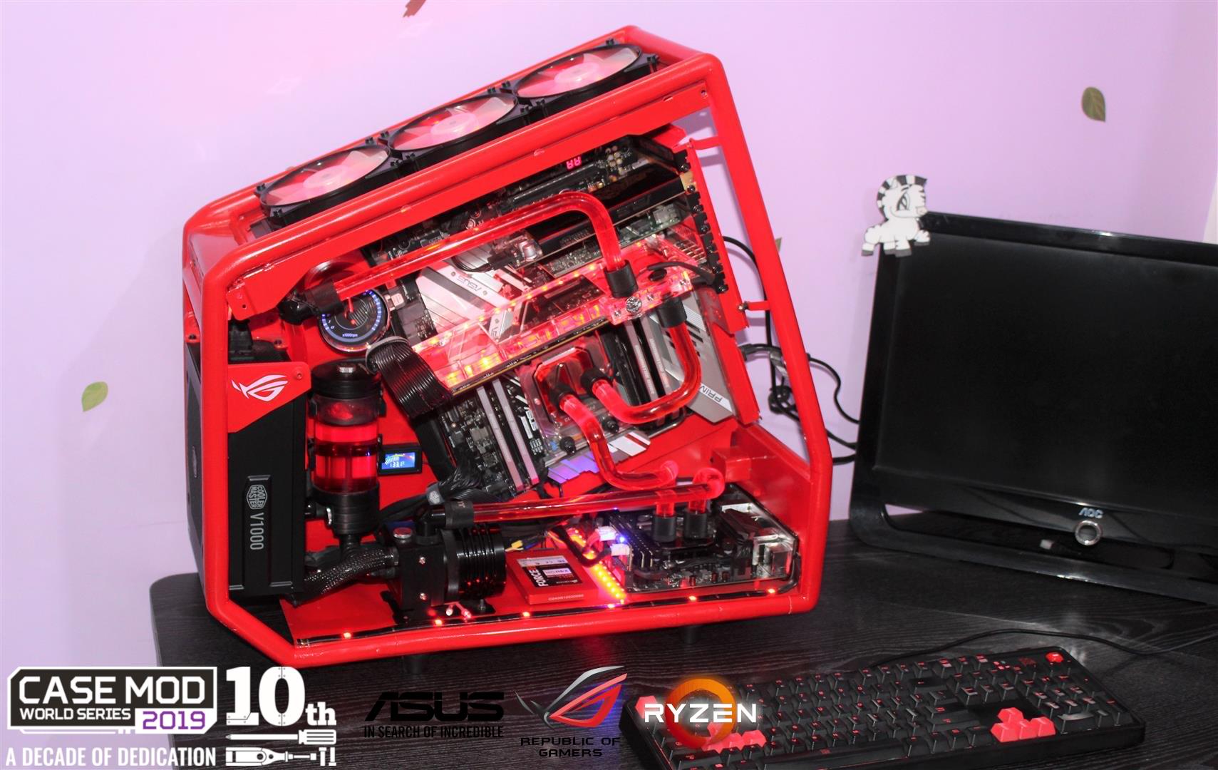 Case Mod - Complete - TUF-AMD gaming build