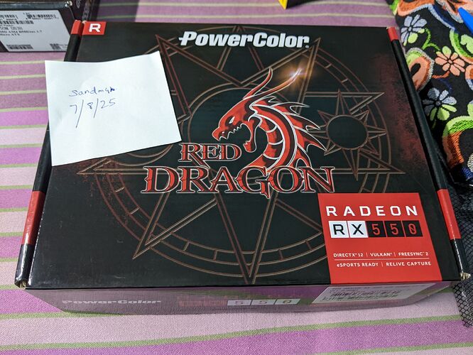 GPU RX550-1