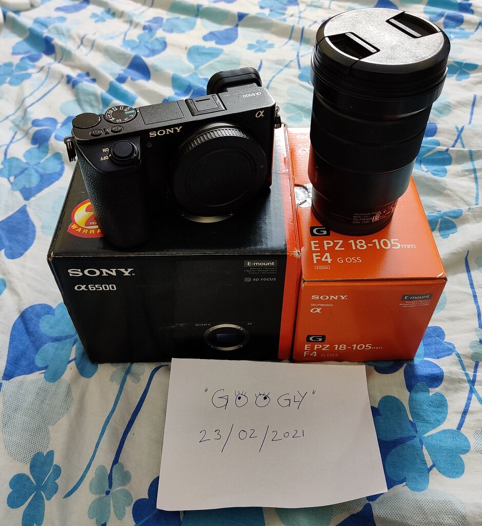 バラ売り可】ボディ sony a6500 /レンズ18-105 x100