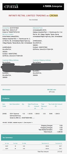 sony earphone invoice.jpg