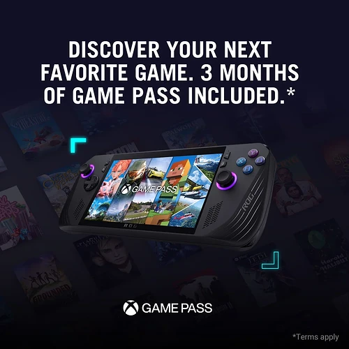 ASUS ROG Ally X RC72LA-NH021W Handheld Gaming Console with AMD