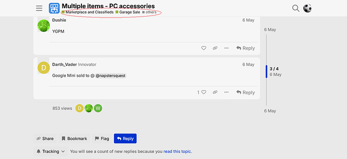 Multiple items - PC accessories - Marketplace and Classifieds _ Garage Sale - TechEnclave