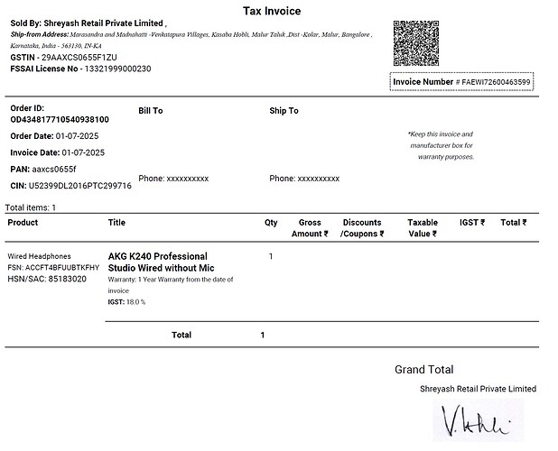 Invoice