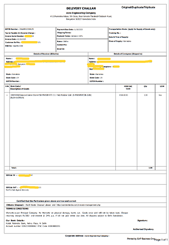 Delivery Challan-1