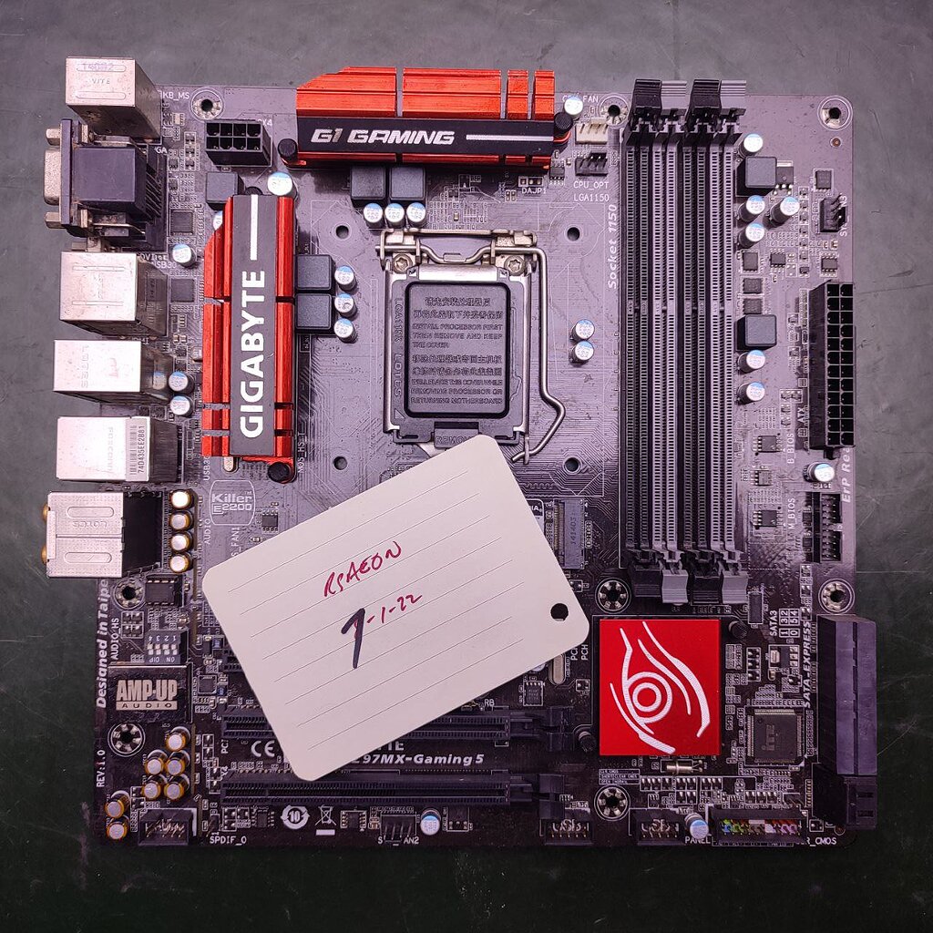 Gigabyte GA-Z97MX-Gaming 5 MicroATX Motherboard - Closed