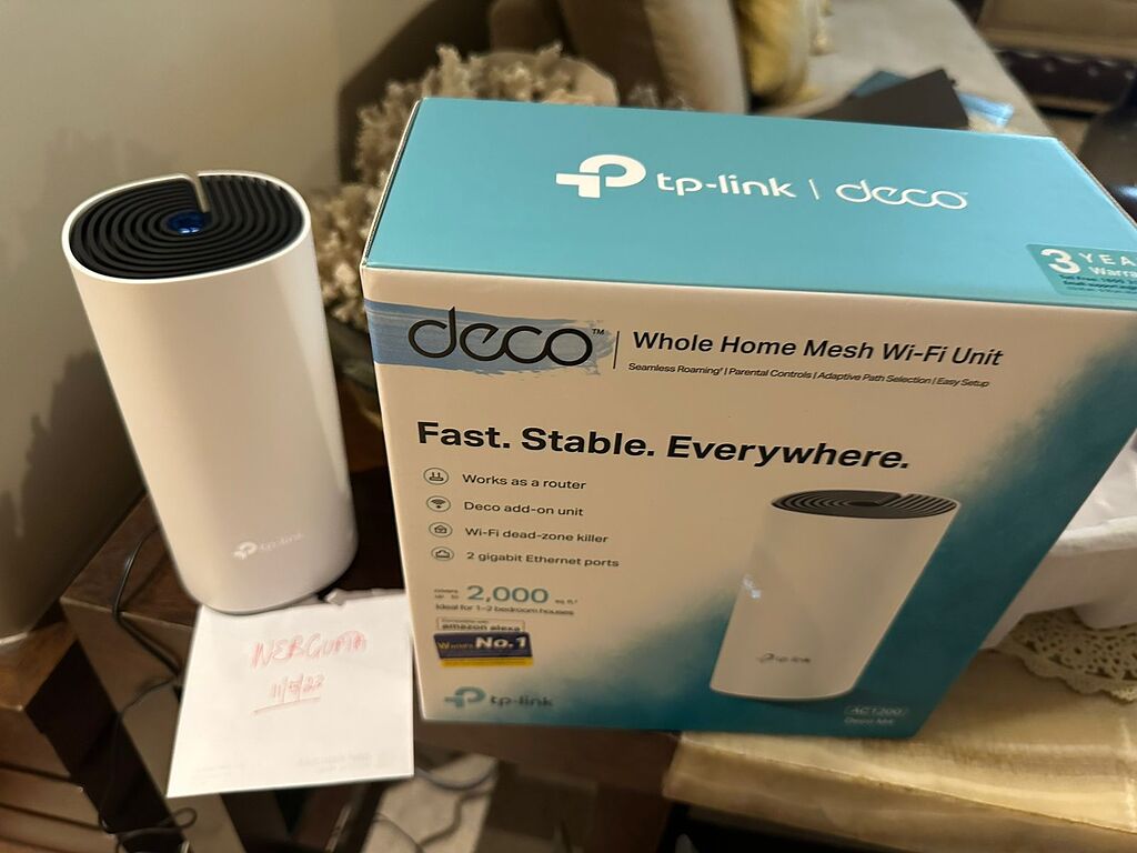 TP-Link Deco M4 Whole Home Mesh Wi-Fi System - Closed Market