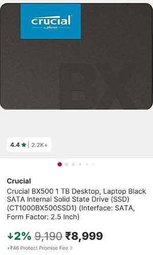 Crucial BS500