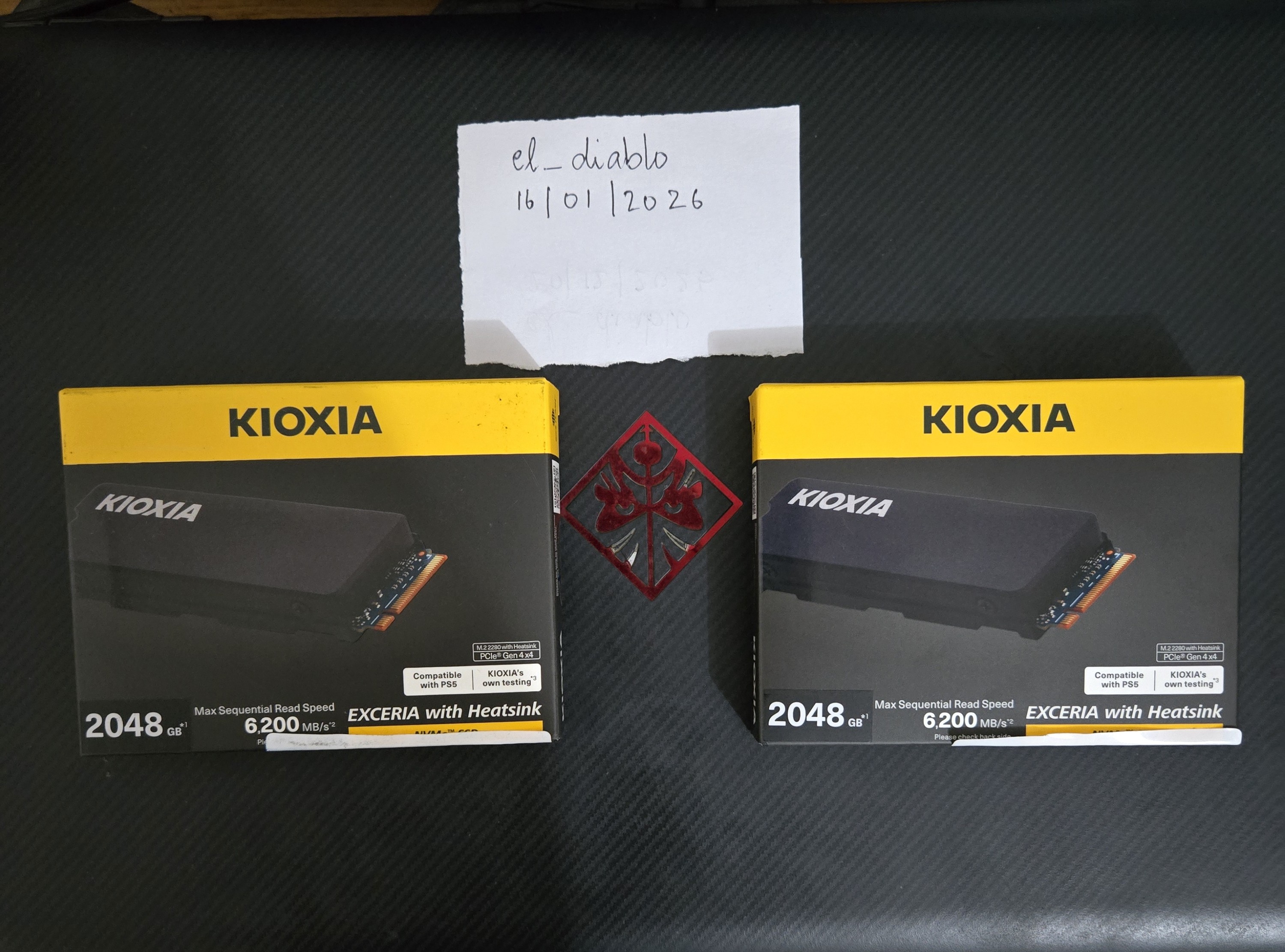 2TB KIOXIA EXCERIA with Heatsink Gen 4 NVME SSD - Classifieds