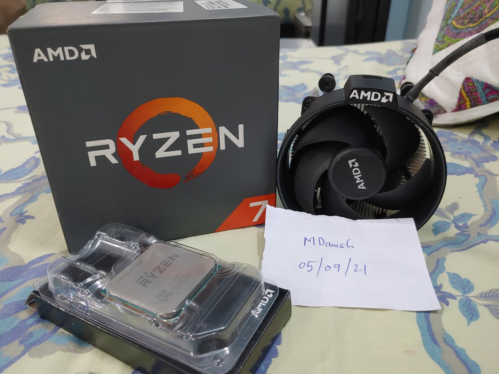 AMD Ryzen 7 1700 8 Core Processor - Closed Market Listings