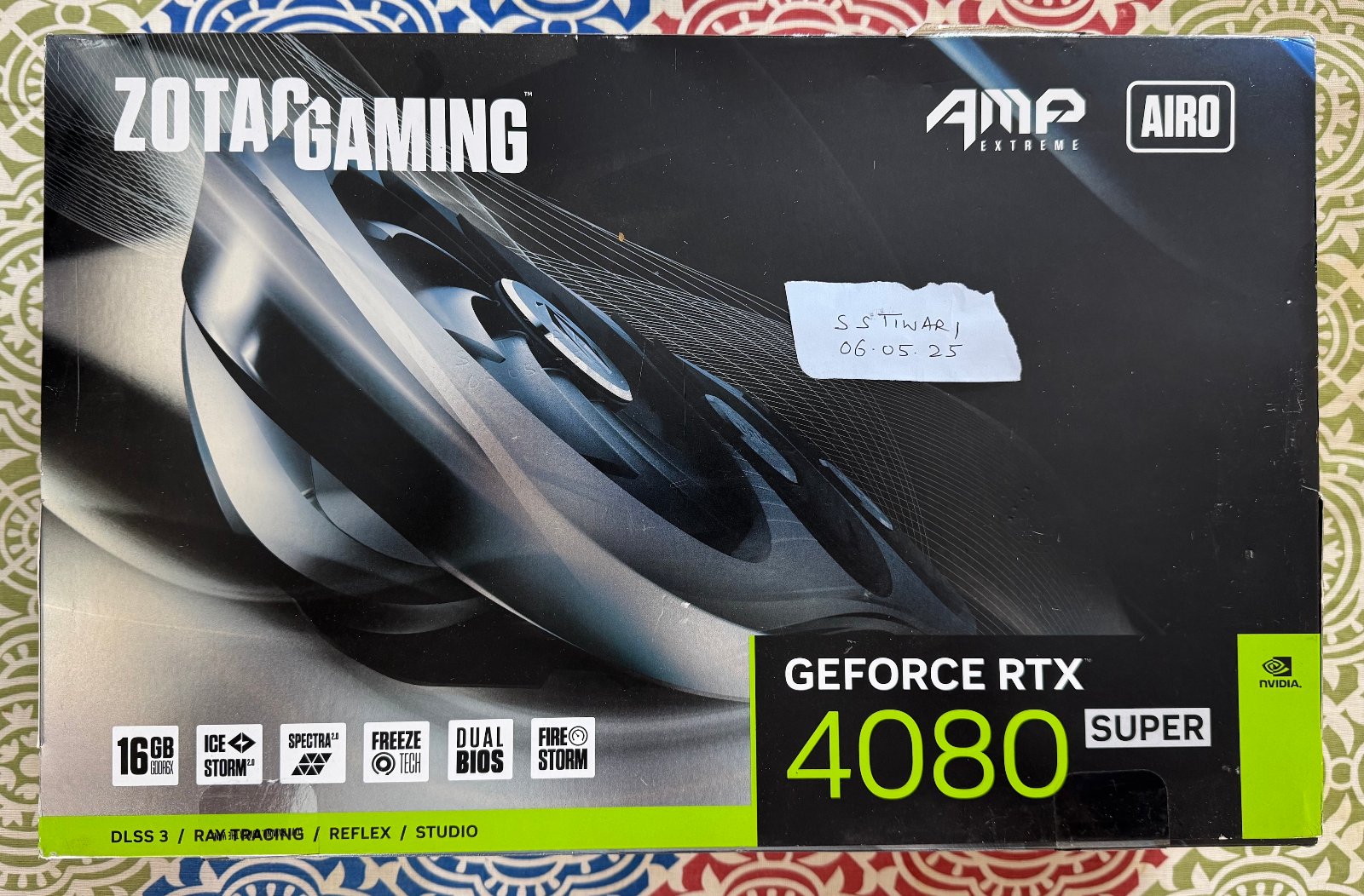 ZOTAC Gaming GeForce RTX 4080 Super AMP Extreme AIRO 16GB