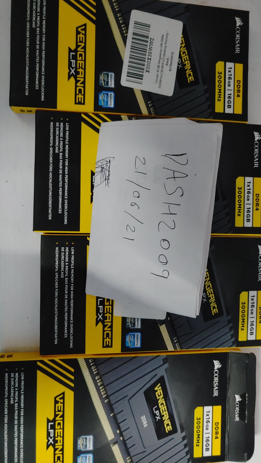 Ryzen 9 5950X, MSI MPG B550 Gaming Plus, 4x16GB DDR4 3000mhz CL16