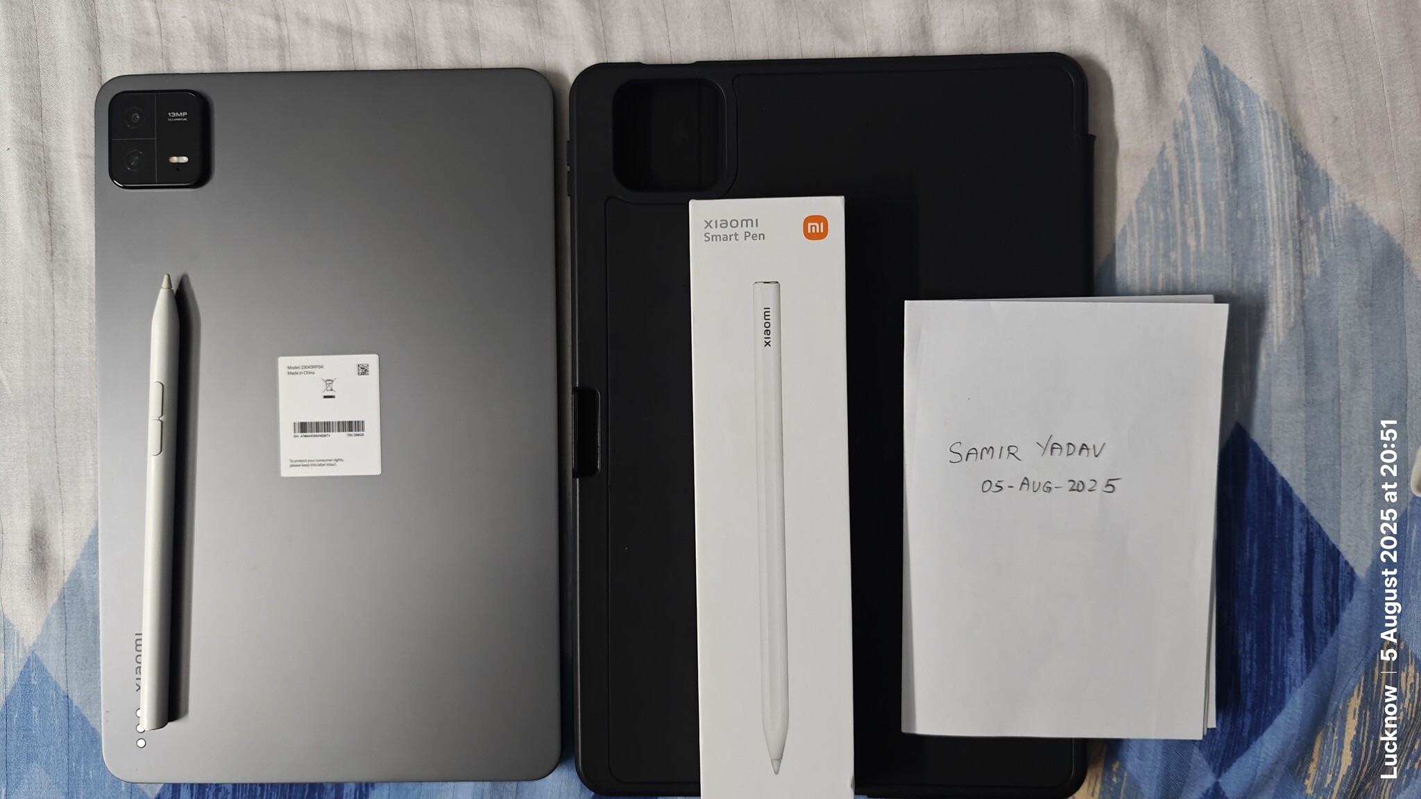 Xiaomi Pad 6 Tab 8GB/256GB + Xiaomi Pen 2nd Generation