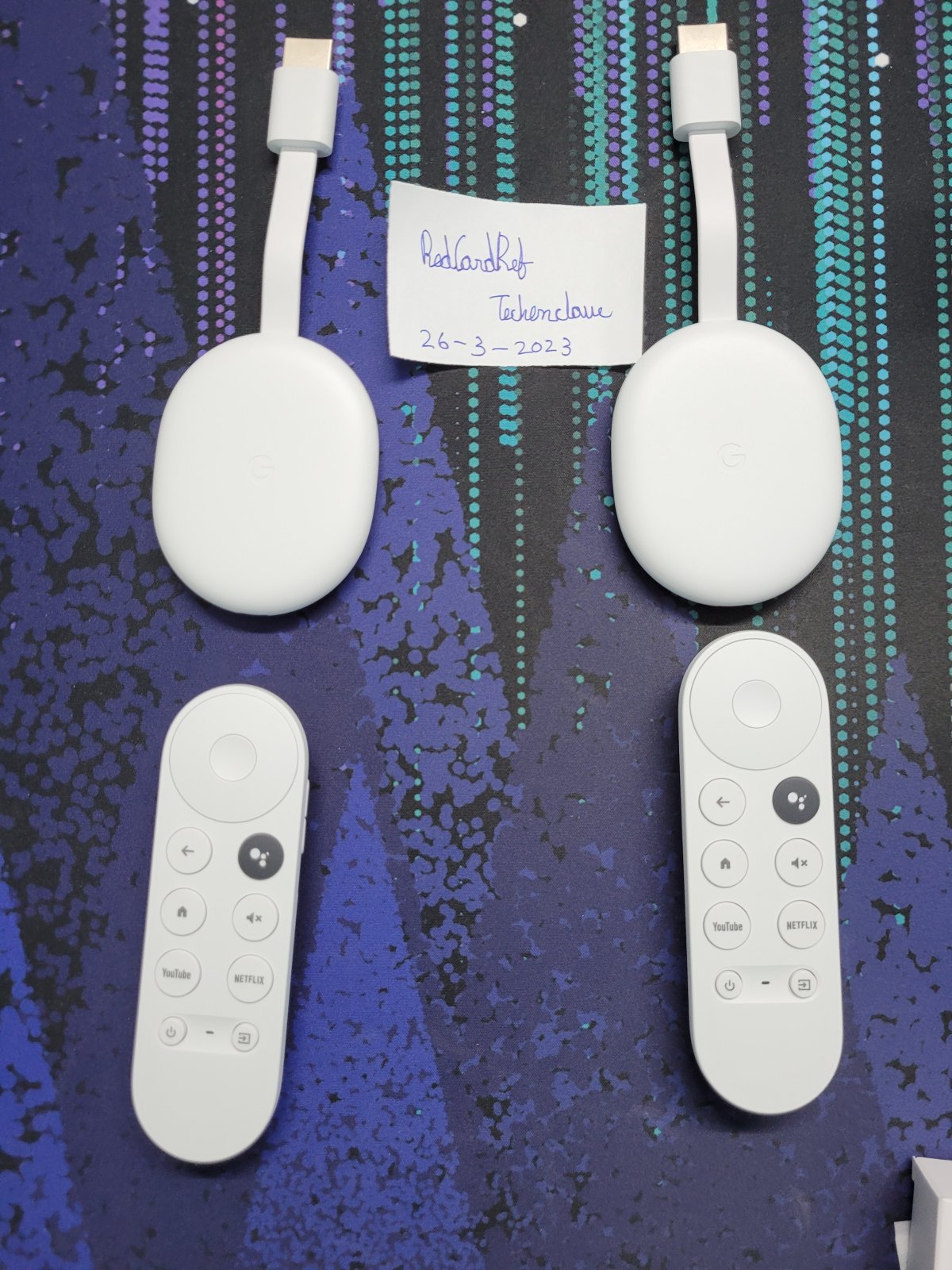 Chromecast with Google TV 4K (CCwGTV) x2 - Closed Market Listings