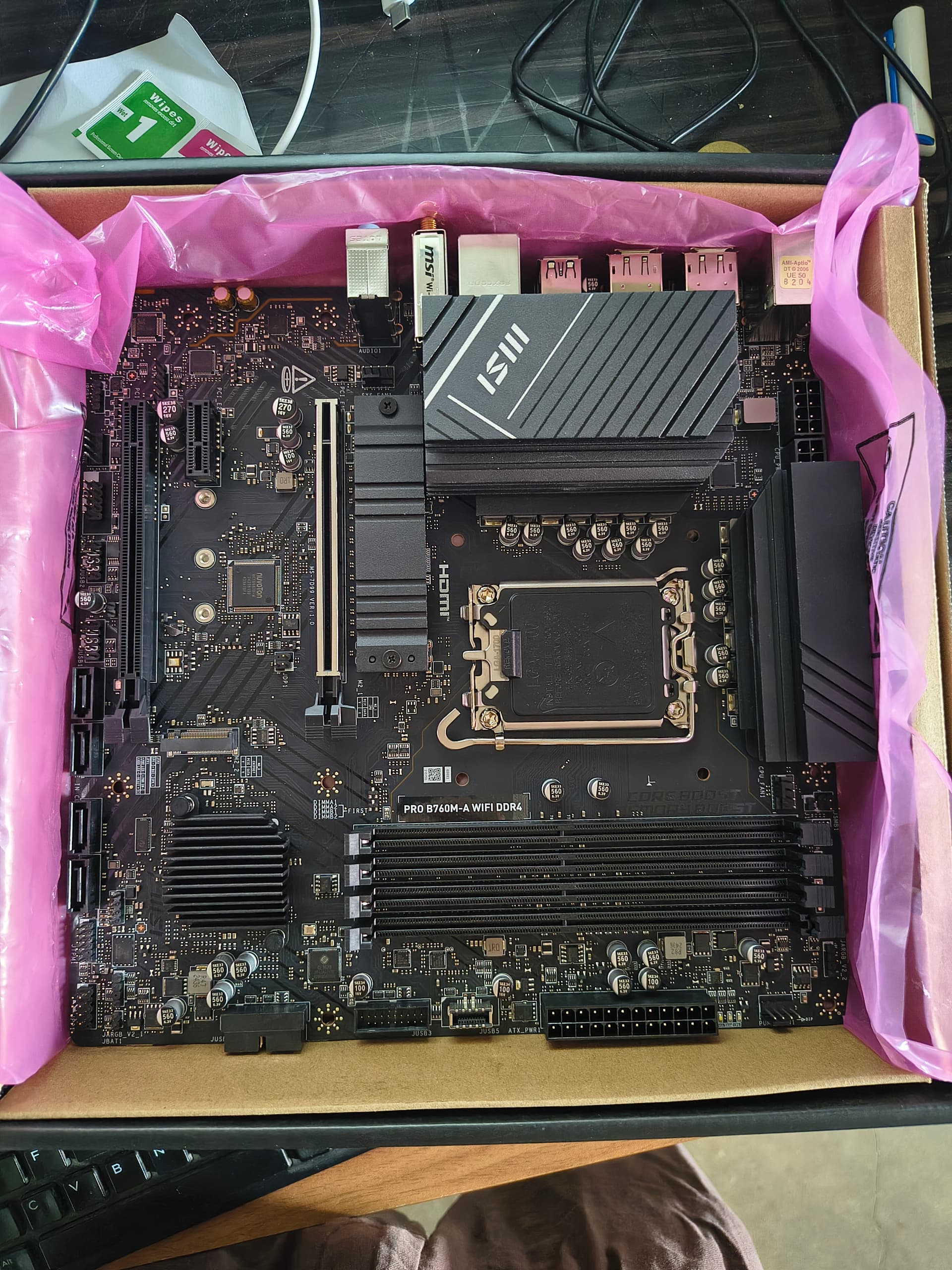 Intel i5-13600KF+MSI PRO B760M-A WiFi DDR4 - Closed Market