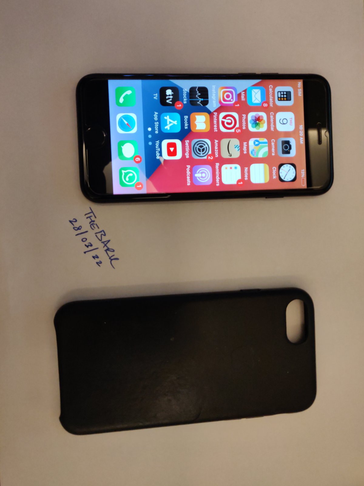iPhone - iPhone7 Mat Black 32GB 美品 Apple iPhone 7 32GB Matte Black Unlocked | Rare iOS 12 (12.3